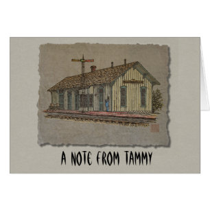 Small Town Train Station