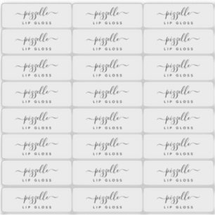 Small Translucent Clear Makeup Label Lip Gloss etc