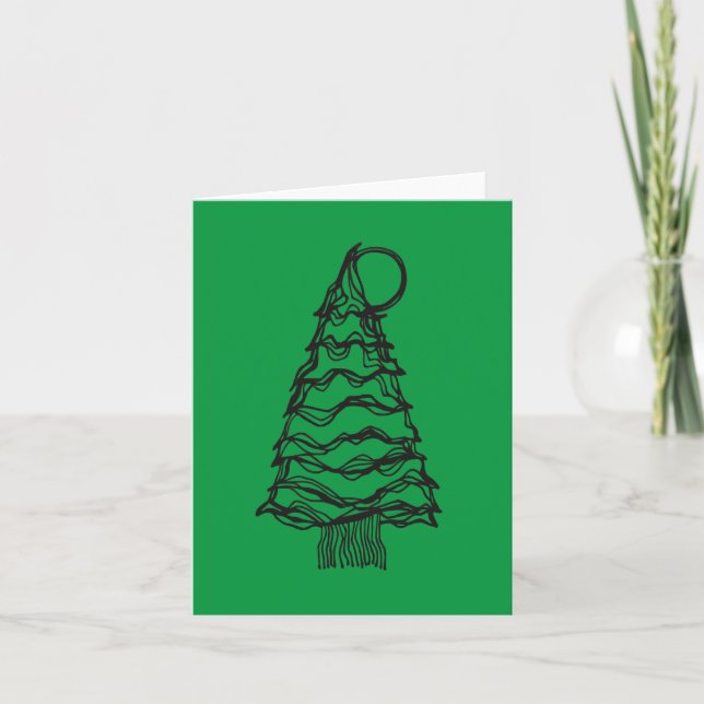 Small Tree Moon Hug Drawing & Poem Card (Front)