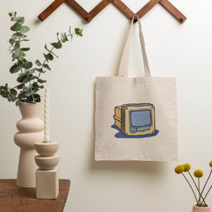 Small TV Set Tote Bag