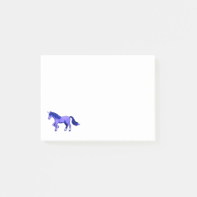 Small unicorn Post-It Notes (Front)