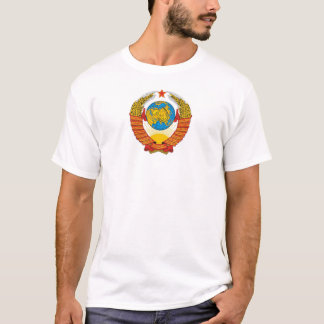 Small USSR Emblem and Red Star T-Shirt