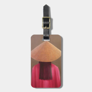 Small Vietnam back view Luggage Tag