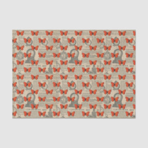 Small Vintage Butterfly Tissue Paper