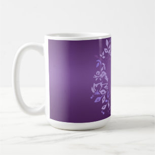 Small Violet Rose Tea Mug
