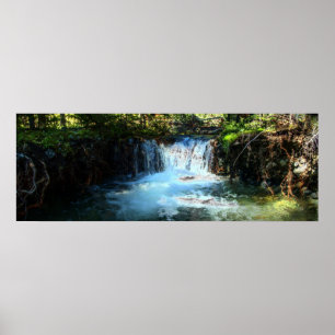 Small Waterfall Poster