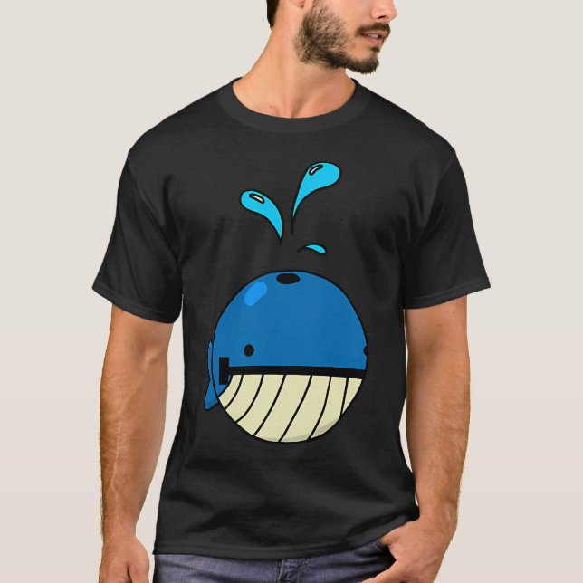 Small Whale T-Shirt (Front)