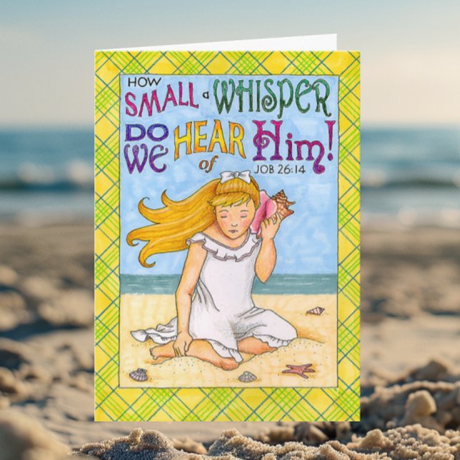 Small Whisper Encouragement Card (Creator Uploaded)
