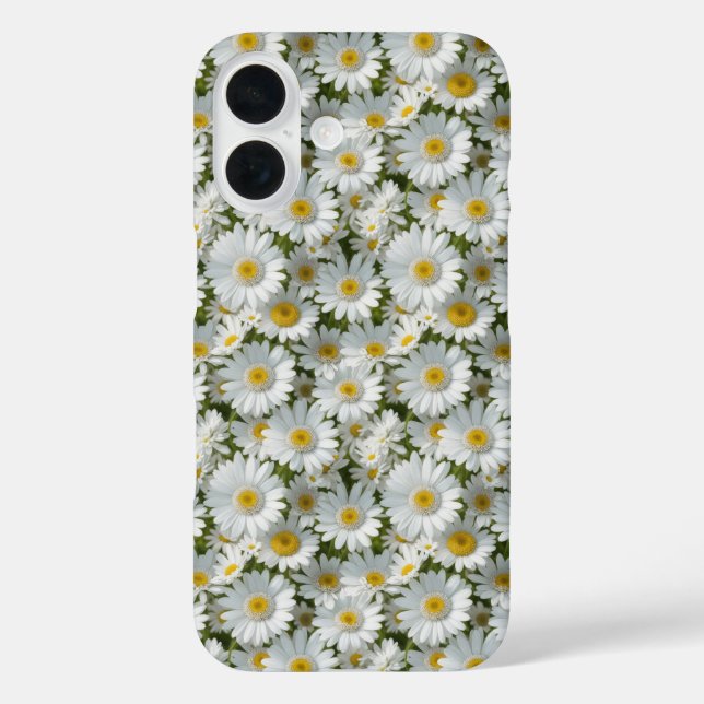 Small White Daisies Phone Case (Back)