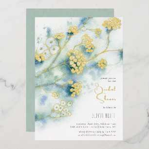 Small White Flowers Bridal Shower