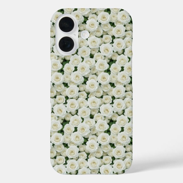 Small White Roses Phone Case (Back)