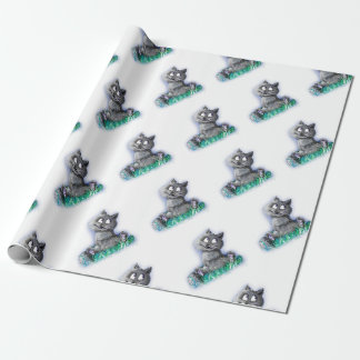 Small wolf wrapping paper