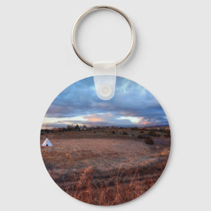 Small World Key Ring