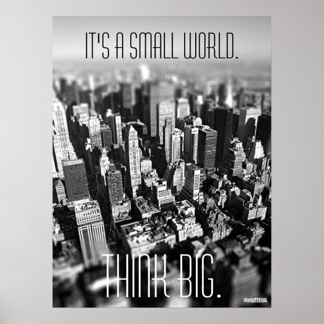 Small World New York Poster (Front)