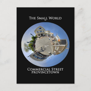 Small World of Commercial Street Provincetown Postcard