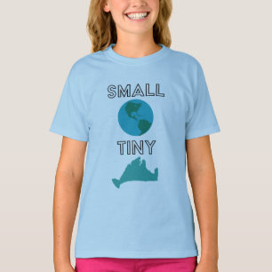 Small World, Tiny Island Girls Tee