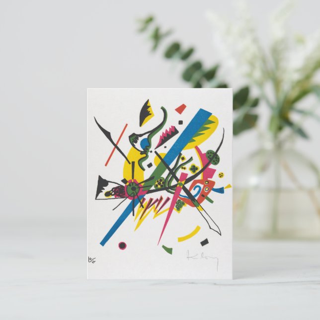 Small Worlds 1 | Kandinsky | Postcard (Standing Front)