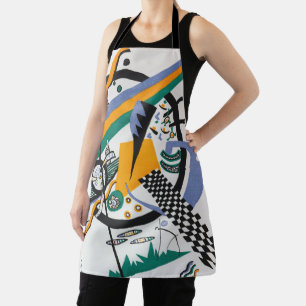 Small Worlds IV, Abstract, Wassily Kandinsky Apron