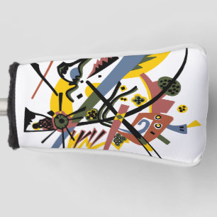 Small worlds, Vassily Kandinsky in digital colors Golf Head Cover