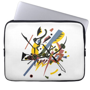 Small worlds, Vassily Kandinsky in digital colors Laptop Sleeve