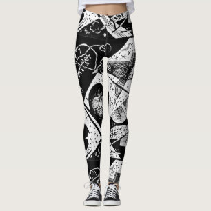 Small Worlds VI - Kandinsky Leggings