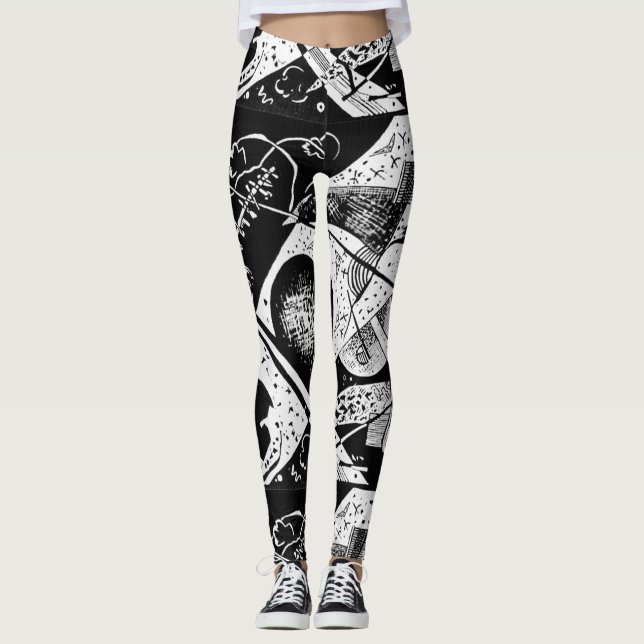 Small Worlds VI - Kandinsky Leggings (Front)