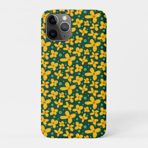 Small yellow flowers iPhone 11 pro case