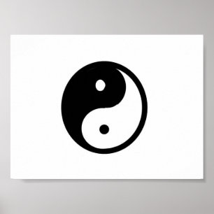 Small Yin/Yang canvas print