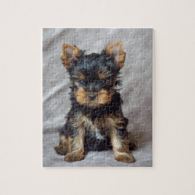Small yorkie jigsaw puzzle (Vertical)
