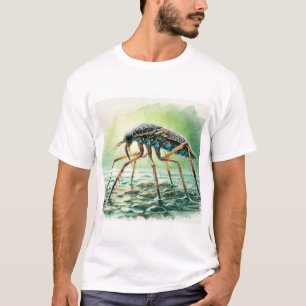 Smaller Water Strider 130924IREF233 - Watercolor T-Shirt
