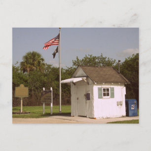 Smallest Post Office in the USA, Ochopee, FL 34141 Postcard