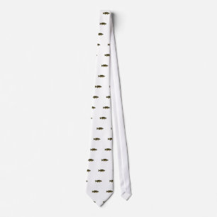 Smallmouth Bass Logo Tie