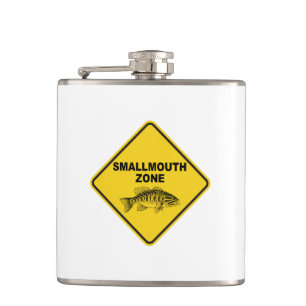 Smallmouth Zone Hip Flask