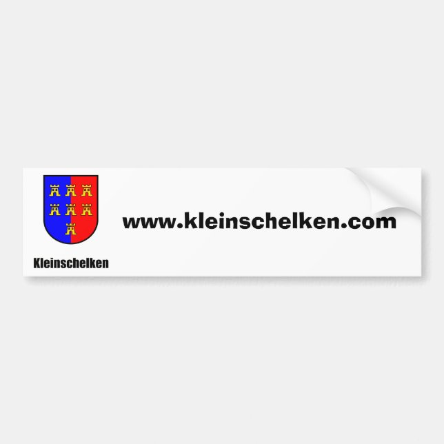 Smallpox Siebencitizen Saxony Coat of Arms Bumper Sticker (Front)