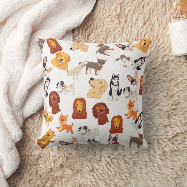 Smalls Funny Dogs  Cushion (Blanket)