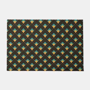 Smart Art Deco Patterned Doormat