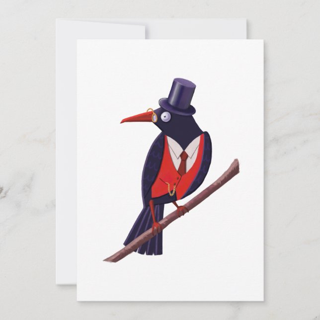 Smart Bird Thank You Card (Front)