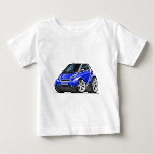 Smart Blue Car Baby T-Shirt