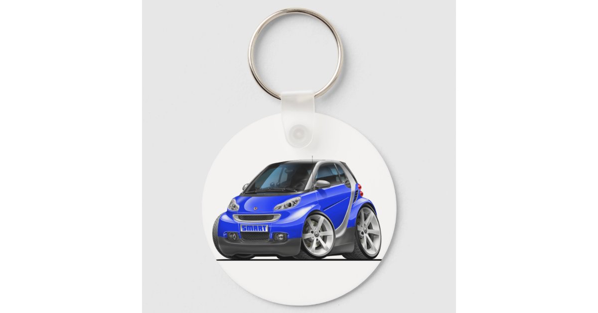 smart-blue-car-key-ring-zazzle