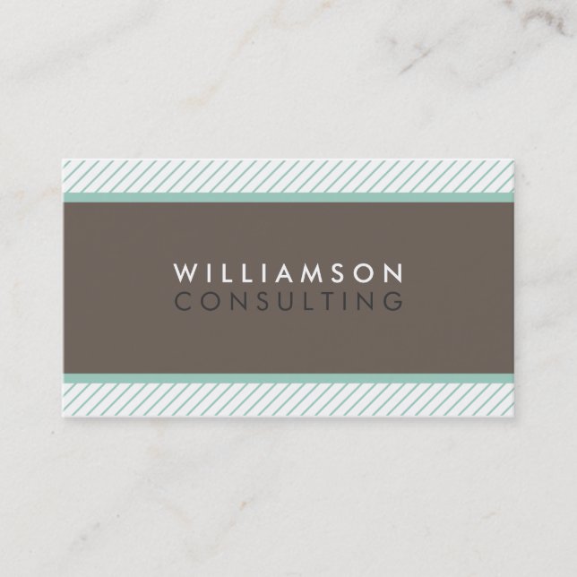 SMART BUSINESS CARD :: plain modern trendy 5 (Front)