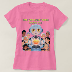 Smart Care, Happy Life T-Shirt