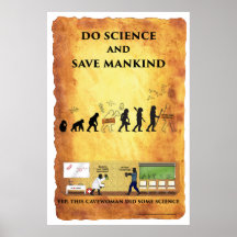 Smart Cavewoman: Do Science and Save Mankind post