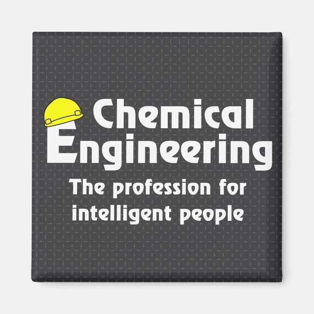 Smart Chemical Engineer Magnet (Front)