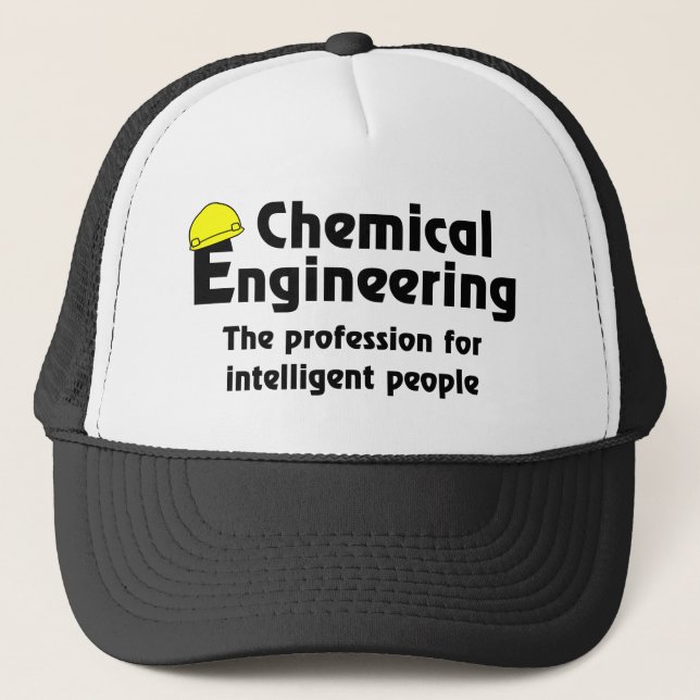Smart Chemical Engineer Trucker Hat (Front)