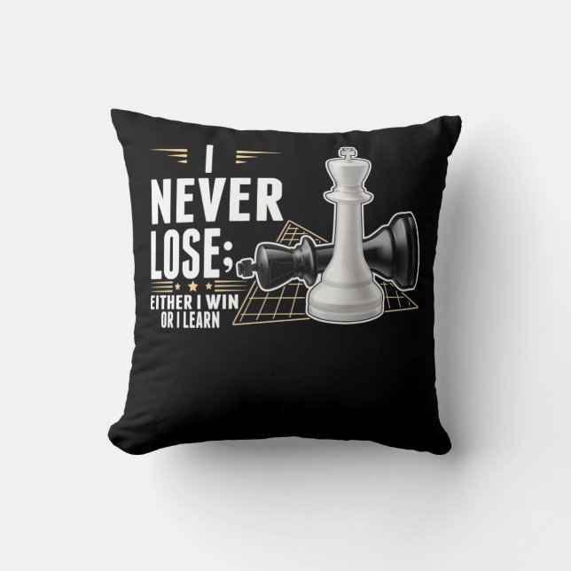 Smart Chess Player Intelligent Board game Cushion (Front)