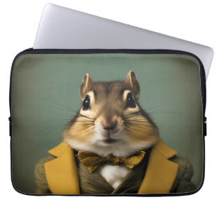Smart Chipmunk Laptop Sleeve