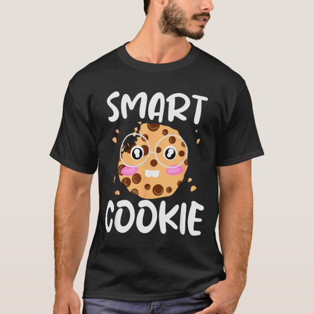 Smart Cookie - Funny Idiom Joke Tee  (Front)