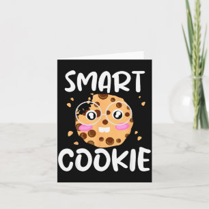 Smart Cookie - Funny Idiom Joke Tee  Card