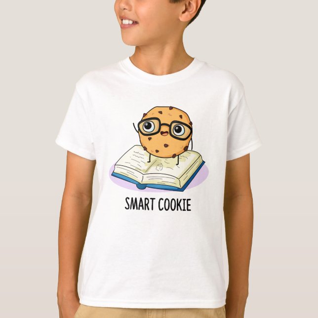 Smart Cookie Funny Snack Pun  T-Shirt (Front)