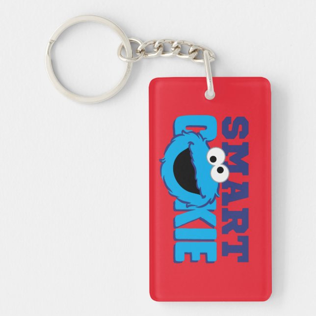 Smart Cookie Monster Key Ring (Front)